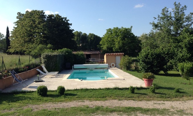 Salernes House | In the heart of Provence independent studio of 25m2 with views of the hills