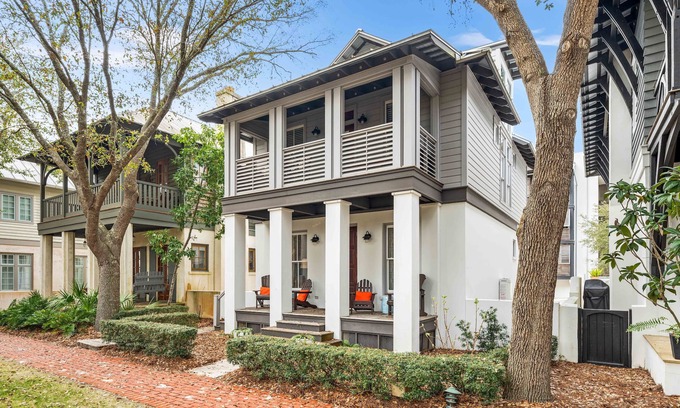 West Panama City Beach House | In the Pocket Cottage - Small Private Pool, On a Pocket Park