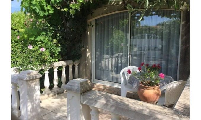 Orange Apartment | IN THE SHADE OF THE OLIVE TREES