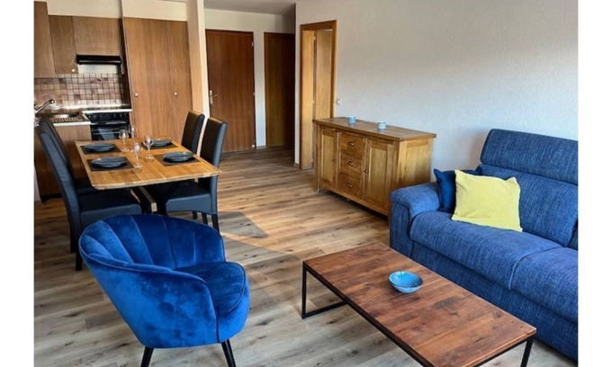Mont-Noble Apartment | In the village of Nax, Le Tetras, 2.5 rooms + terrace