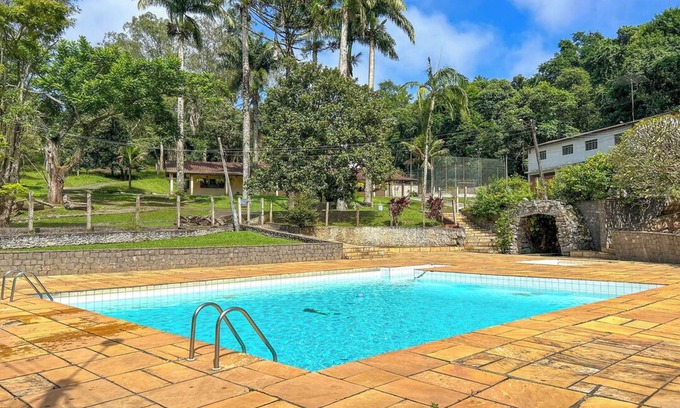 Recanto das Gaivotas Ski Chalet | Incrível chácara c churrasqueira - Santa Isabel/SP