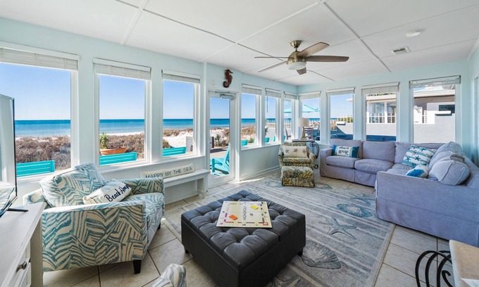 Bahama Beach House | Incredible Beach Front House! 6Br/4.5 Ba. 2 Homes in One!