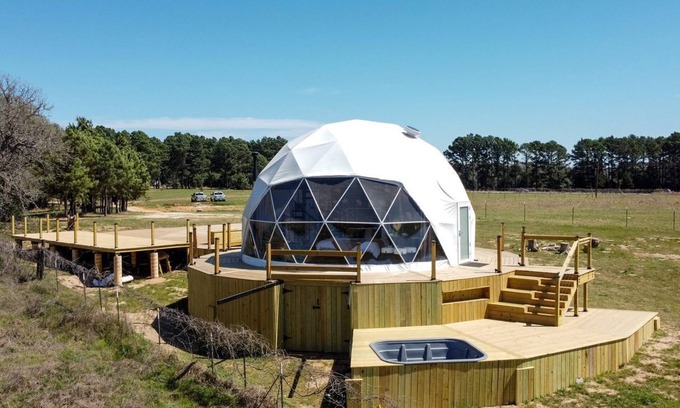 Smithville House | Incredible Luxurious Dome for a Relaxing Getaway in Smithville, Texas
