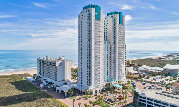 South Padre Island Condo | Incredible Views from 19th Floor at the Sapphire! Resort Pool, Hot Tub, Spa, Movie Theater & More!