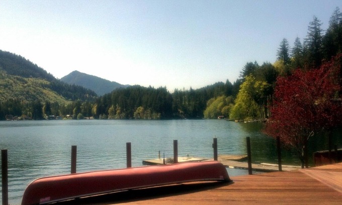 Port Angeles House | Incredible Waterfront Property on Lake Sutherland. Sunny Side of Lake!