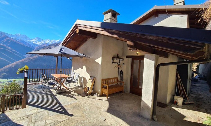 Villar Pellice House | Independent chalet with breathtaking view