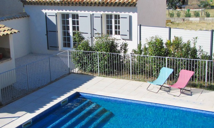 Brignoles House | Independent cottage of 2019 facing the pool