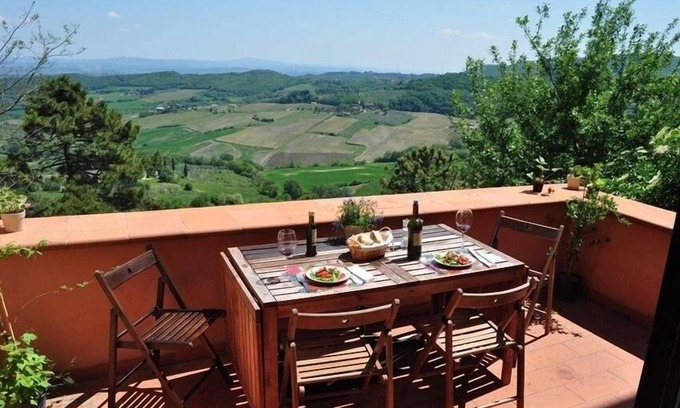 Montepulciano House | INDEPENDENT HOUSE LARGE TERRACES & SPECTACULAR VIEWS in CENTER W. PARKING