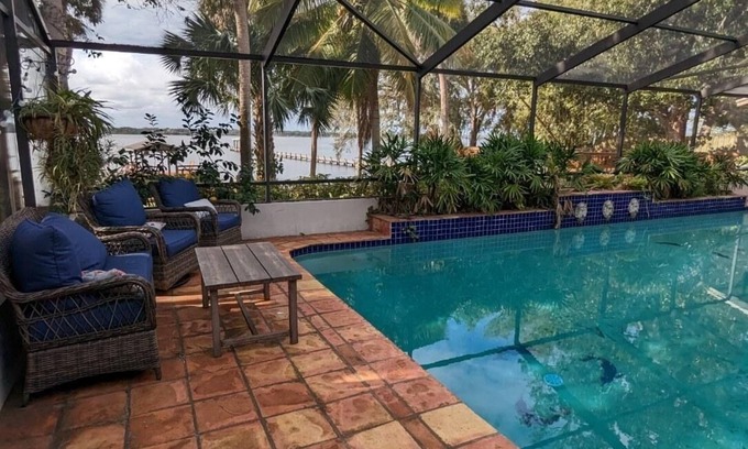 Merritt Island House | Indian River Retreat! Private/quiet home w/dock close to attractions or shopping