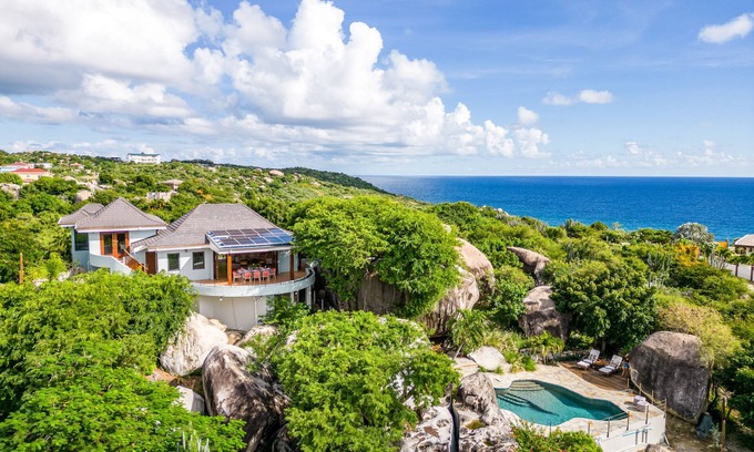 Little Trunk Bay Villa | Indigo Hill - VIEWS! SUNSETS! POOL! Newly Renovated (2023) and modern amenities.