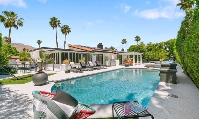 Vista Norte House | Indoor-Outdoor Oasis with Pool, Spa, Firepit, +Mtn. Views