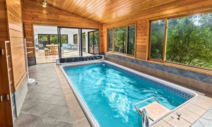 Midland House | Indoor Pool and Hot Tub, Video Games, Fire Pit