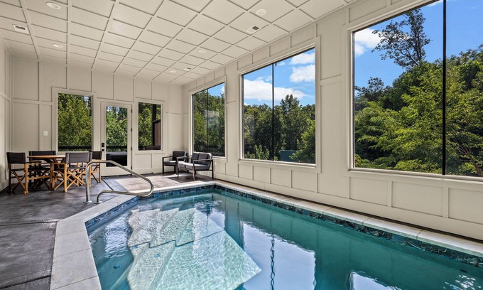 Chalet Village Cabin | Indoor Pool-Incredible Views-New!