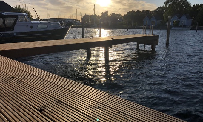 Stavoren House | Industrial & complete vacation home with private water, jetty & swim ladder