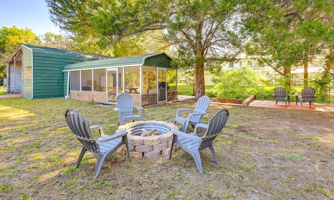 Inglis House | Inglis Vacation Rental w/ Fire Pit & River Access!