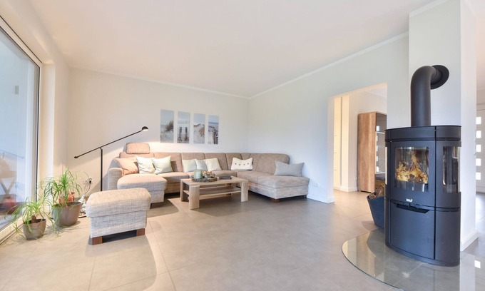 Korswandt House | Inselhaus Carla - pure luxury in a quiet location - sauna - fireplace