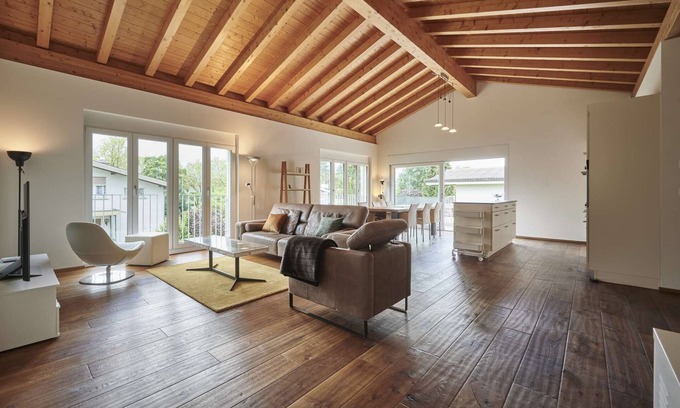 Central Interlaken Apartment | Interlaken Loft with Large Terrace