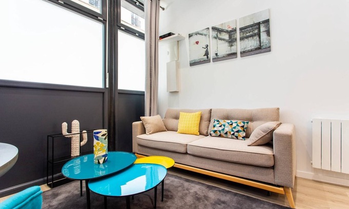 Quartier de la Folie-Mericourt Apartment | Intimate apartment - 1BR/4P - Oberkampf