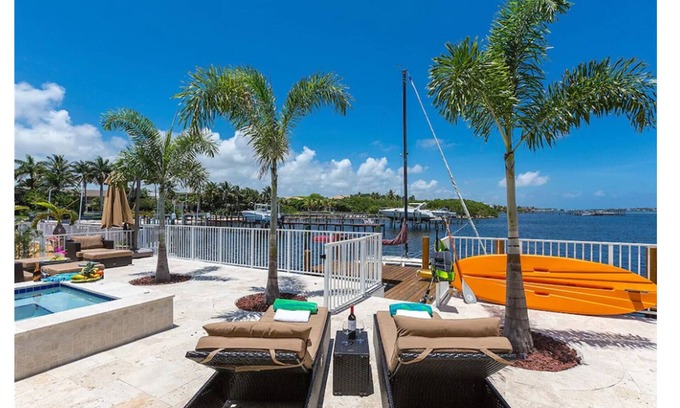 Boynton Beach House | Intracoastal Paradise! Stunning waterfront view!