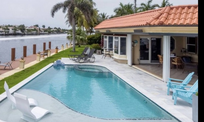 Pompano Isles House | Intracoastal Waterfront Home