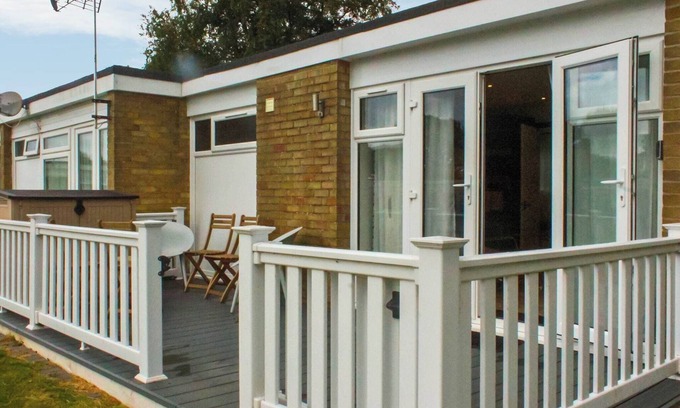 Great Yarmouth Ski Chalet | Introducing Chalet 163, a warm and welcoming 2-bedroom retreat.