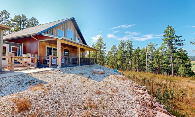 Sturgis Cabin | Inviting mountainside cabin, dog-friendly, with grill, central AC, & W/D