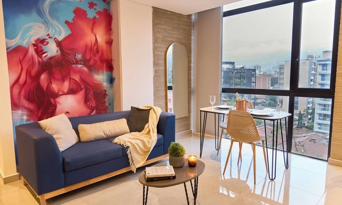 Estadio Apartment | Inviting Stadio Suite | Rosa Negra