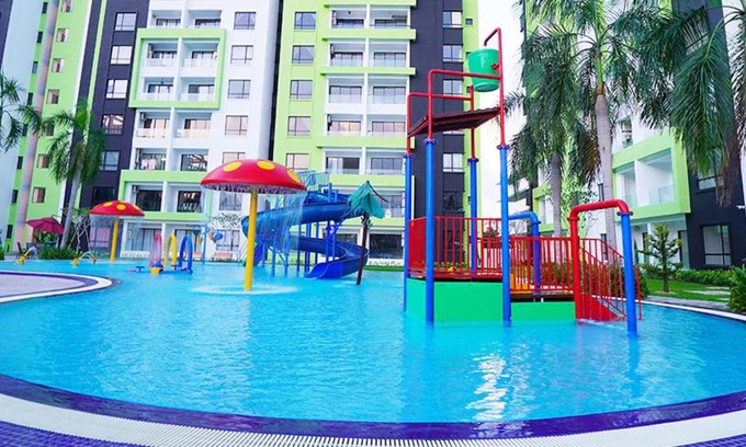 Kampung Kuala Pari Apartment | Ipoh Waterpark Pool View Homestay