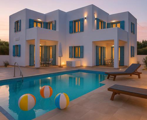 Aliki Apartment | Ippocampos Seaside Serenity - Unwind at Paros Poolside Retreats