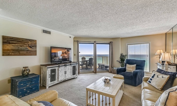 Holiday Isle Condo | IR 602 Top floor Gulf Front 2 BR with washer dryer -amazing views!