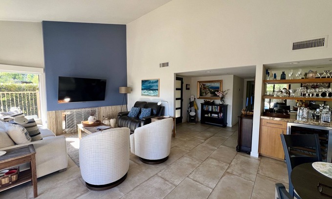 Palm Desert Condo | Ironwood Country Club Condo with a view!