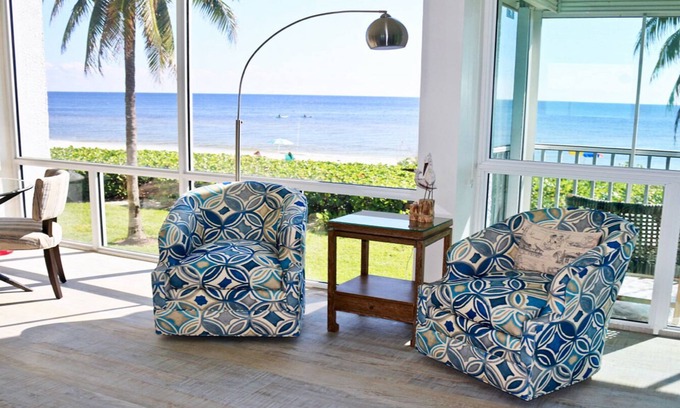 Sanibel Condo | Island Beach Club 260D Spectacular Views, Beachfront, 2 BRM, 2 BA, corner unit with wrap around lanai