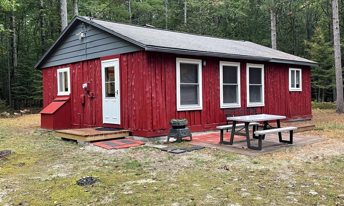 Bois Blanc Island Cabin | Island Getaway! Nestled in the woods with easy access to sandy beach