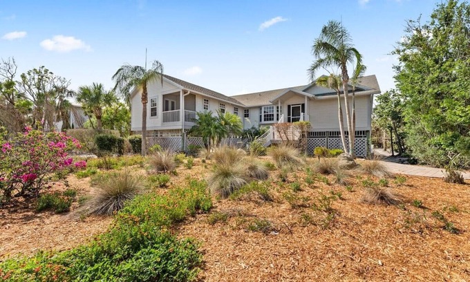Sanibel House | Island Home w/Pool, covered deck outdoor dining, 5min walk to beach