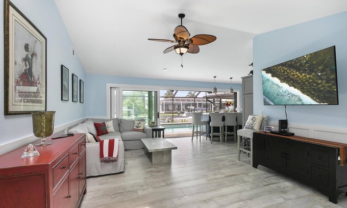 Marco Island House | Island Retreat .6 miles from the beach!