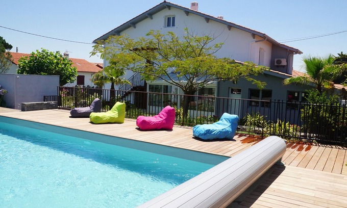 Bidart Apartment | ITSAS ONDOA next to the sea Apartment T3 crossing ground floor in the villa