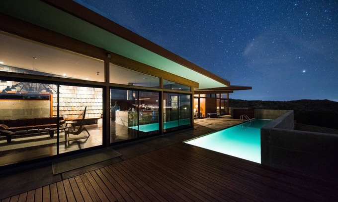 Yucca Valley House | Jackrabbit Wash - a modern architecture w/Pool in Joshua Tree