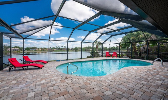 Port Charlotte Villa | Jan2026 open luxury waterfront pool villa. Low fall rates