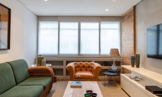 Jardins Apartment | Jardins Vintage I Chic 1-BR office in Jardins