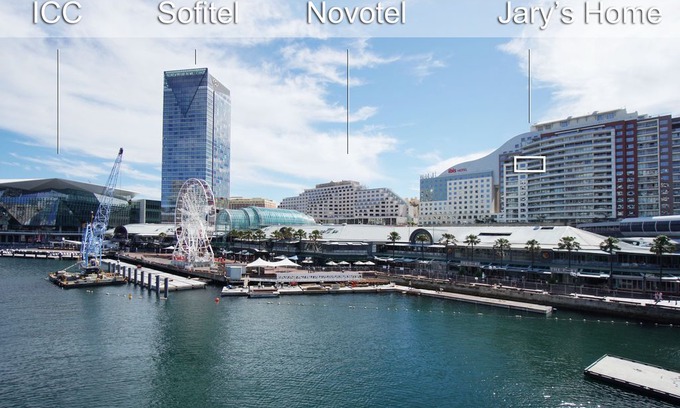 Darling Harbour Apartment | Jary's Darling Harbour City & Water view Apartment
