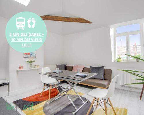 Saint-Maurice Pellevoisin Apartment | Jasmine-Close to station,Grd Palais,Zénith&Center