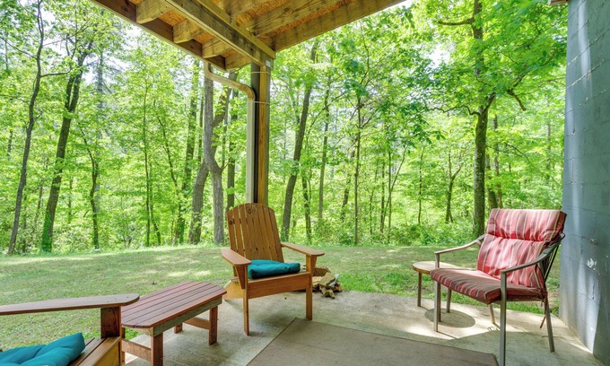 Jasper Apartment | Jasper Apartment w/Patio & Creek Access
