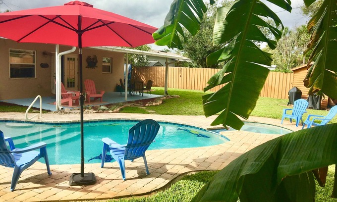 Jacksonville Beach House | Jax Beach House w/Pool and Outdoor Oasis
