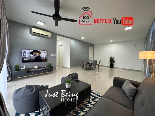 Cheras Apartment | JBH Family Suite for 6pax King/Queen/Single/Sofa