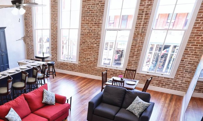 Galveston Apartment | Jellyfish Lookout on Strand- historic neighborhood, local shops and dining