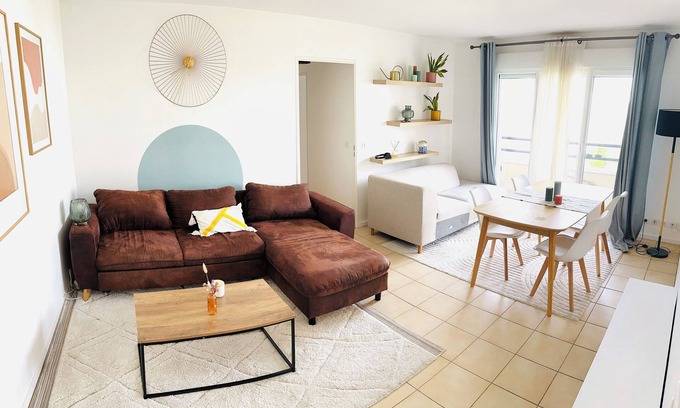 Quartier Chatillon Apartment | Joli Appartement T3 Proche de Paris et de Laéroport Dorly