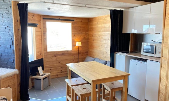 Avoriaz Apartment | Joli studio au cœur de la station avec balcon et skis aux pieds - FR-1-634-84