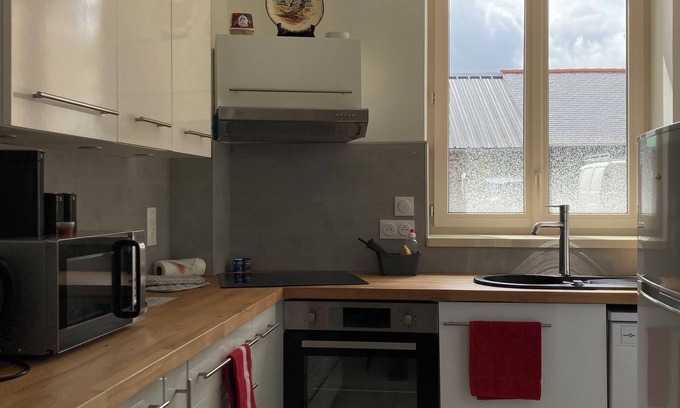 Saint-Malon-sur-Mel Apartment | Jolie Duplex Neuf Bien Équipé Proche Forêt de Broceliande