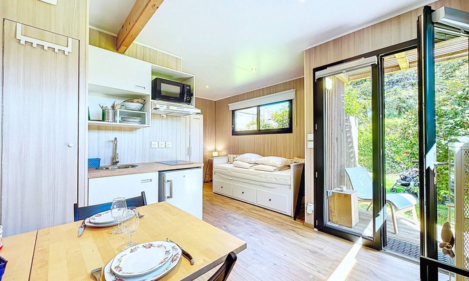 Combrit Apartment | Jolie maisonnette bois, jardin *Le Lodge Kerfoz*