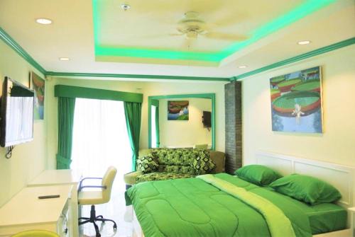 South Pattaya Apartment | Jomtien beach condominium A2 studio apartment Pattaya